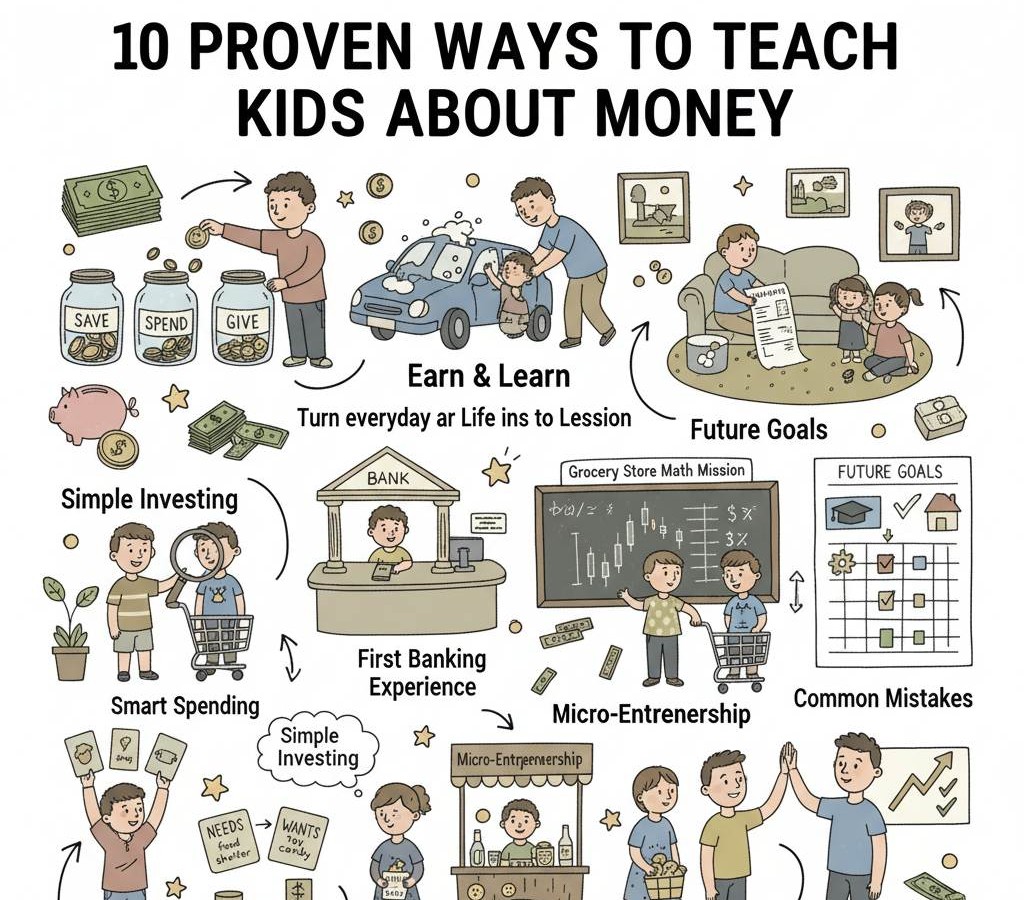 How to Teach Kids About Money 10 Proven Ways