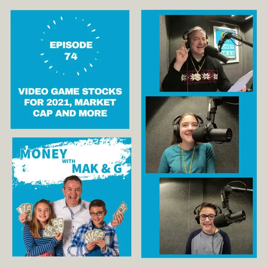 Episode 74: Video Game Stocks for 2021, market cap and more