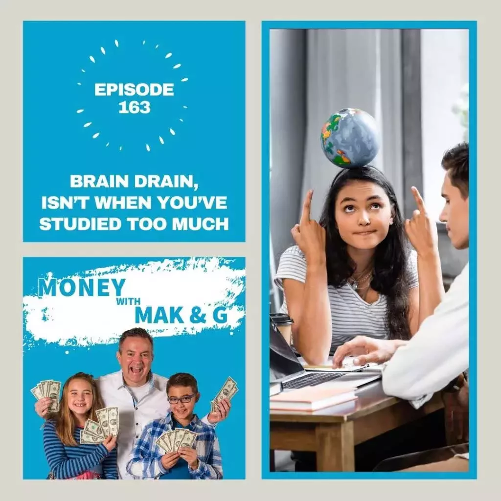 Ep163: Brain Drain, isn’t when you’ve studied too much