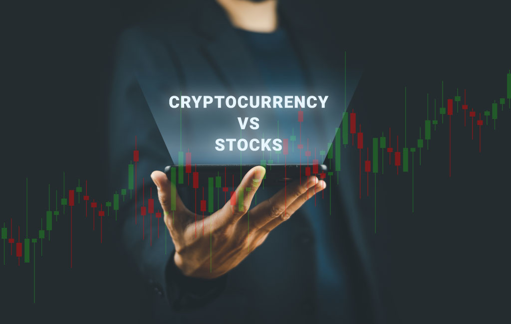 cryptocurrency vs stocks