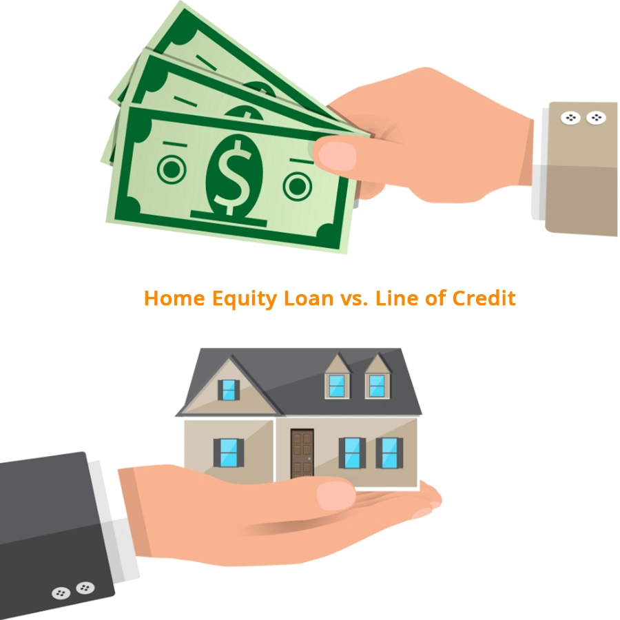 home equity loan vs. line of credit