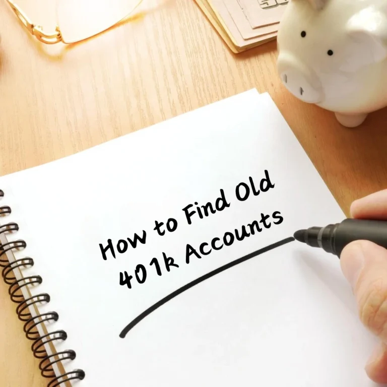 How to Find Old 401k Account