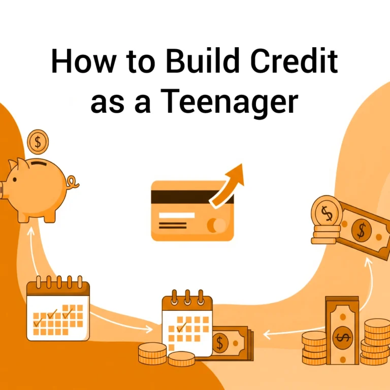 how to build credit as a teenager