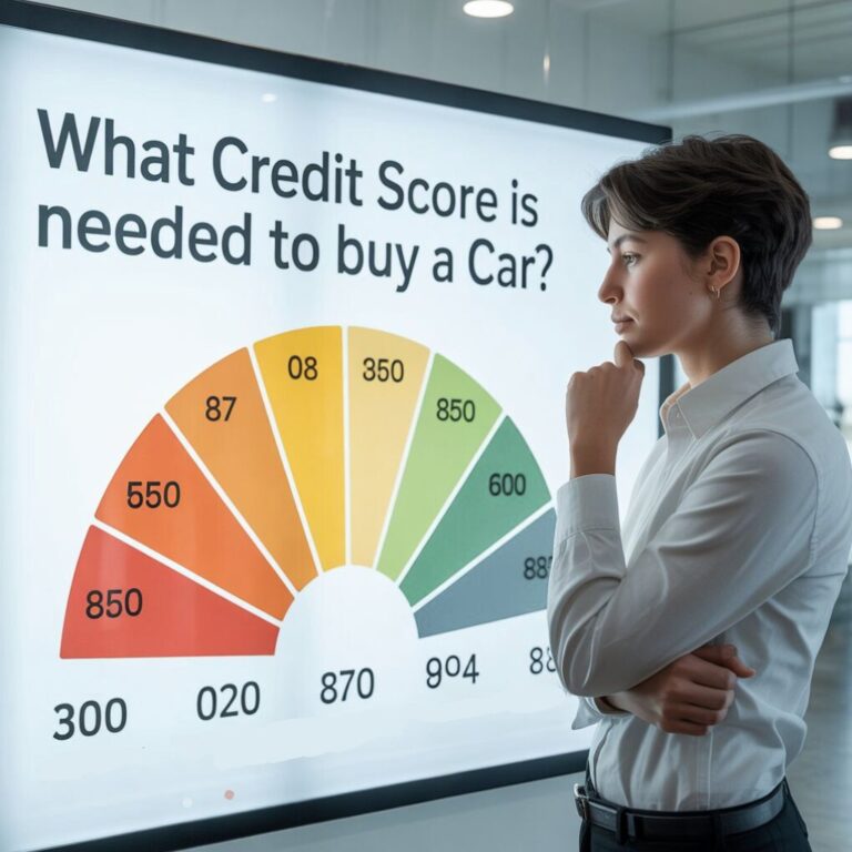 What credit score is needed to buy a car