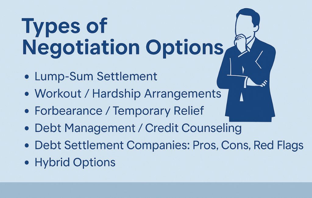 Types of Negotiation Options​